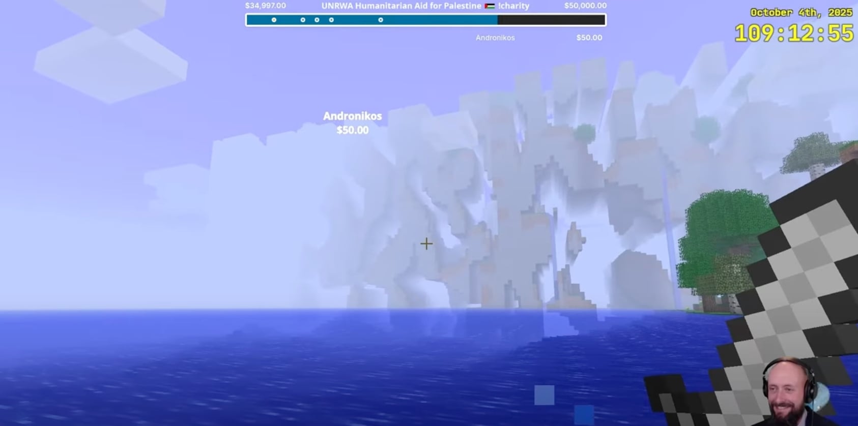 สตรีมเมอร์ Minecraft ใช้เวลา 14 ปีในการเดินไปยัง 